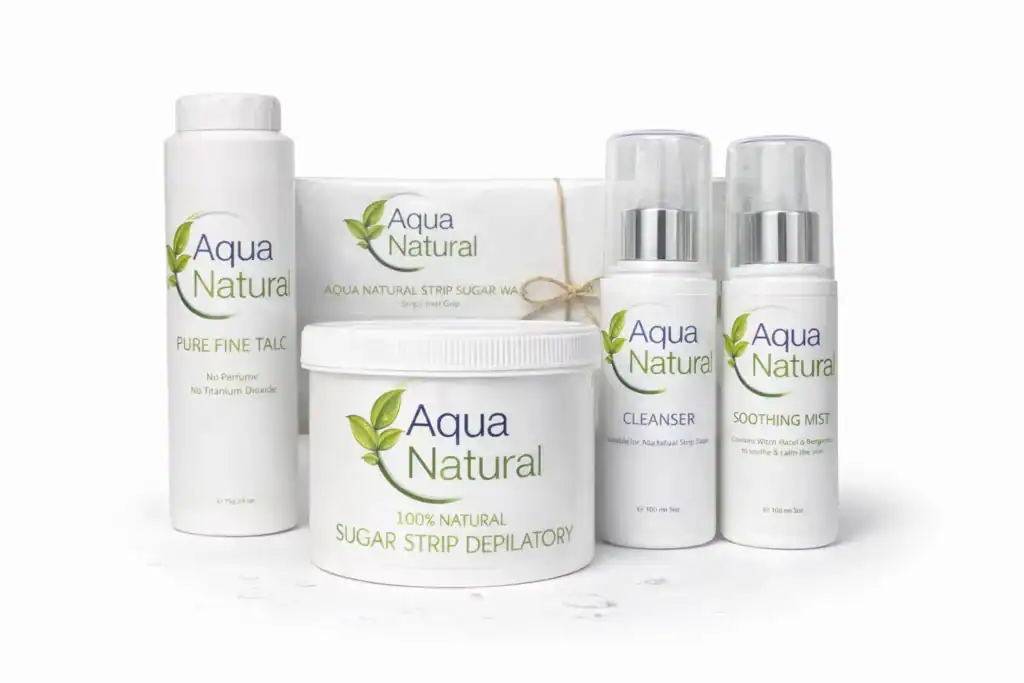 Aqua Natural Strip Sugar Waxing Starter Kit