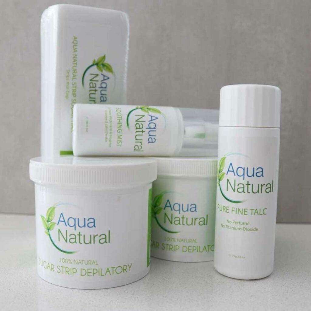 Aqua Natural Strip Sugar Waxing Starter Kit